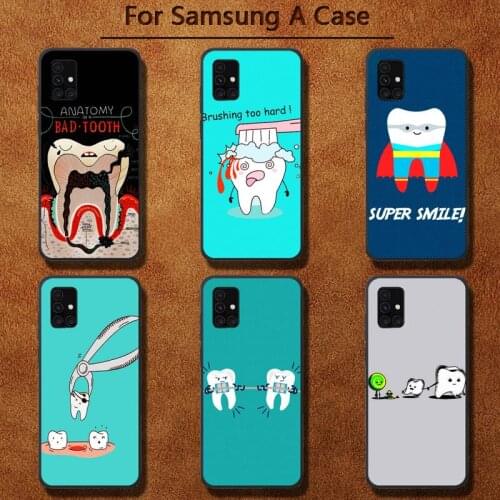 Wisdom Teeth Dentist Tooth LoveClear Phone Cases for Samsung A91 01 10S 11 20 21 31 40 50 70 71 80 A2 CORE A10