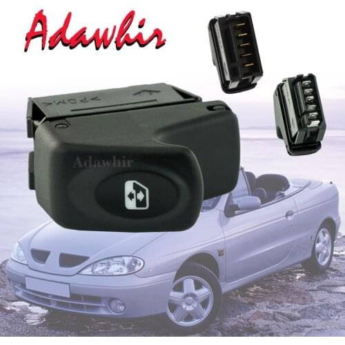 Electric Window Control Switch for Renault Clio II Megane Kangoo 5pin/6Pin 7700838100 7700838101