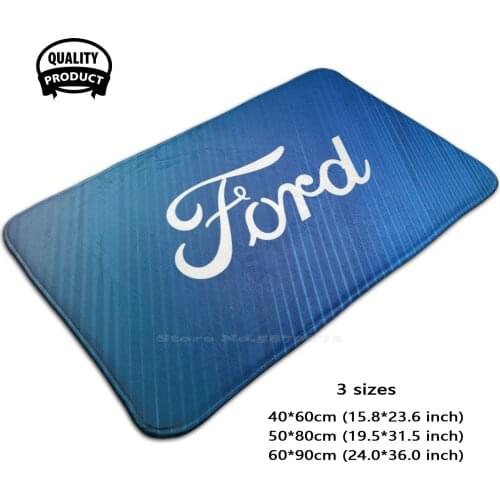Motors Gradient Logo T - Shirt And More Comfortable Door Mat Rug Carpet Foot Pad Cars Car Automobile Logo Gradient Funky