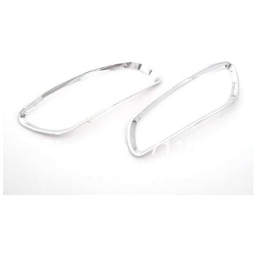 Chrome Rear Reflector Fog Cover For Hyundai Santa Fe 2010-2012