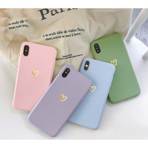 Fashion Love Heart Cases For Xiaomi Redmi Mi Note 9 8T 10S 4X 5 6 7 6A K20 7A 8 K30 10T Lite Pro Poco F3 X3 M3 NFC Bumber Funda