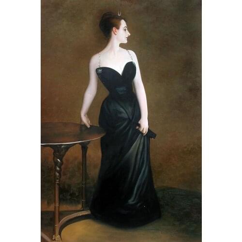 Portrait Canvas Art Beautiful Woman Figure Paintings Portrait of Madame by John Singer Sargent Paintings Hand Painted No Framed