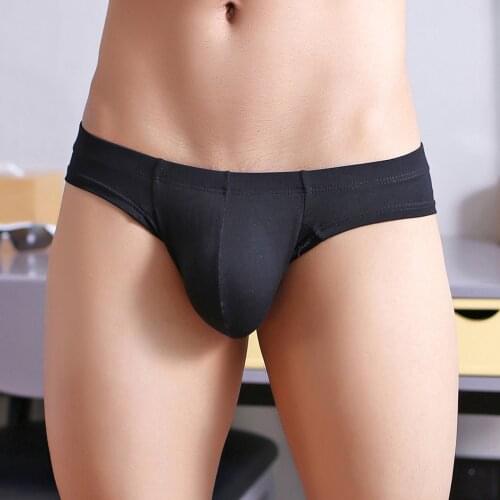 Plus Size Sexy Mens Panties Soft Jockstrap Sexy Underwear Male Gay Thongs Homme Sissy Underpants Erotic Lingerie Briefs Shorts