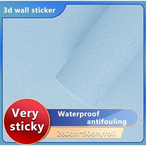 Waterproof Thick 3D Wallpaper Self-Adhesive Wall Stickers Living Room Childrens Room Bathroom Kitchen Decoration Home Decora