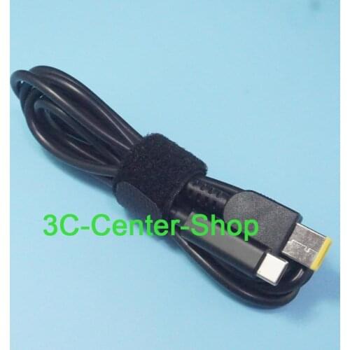 1 PCS USB Type C PD Charging Cable Cord For Lenovo ThinkPad Laptop Charger 65W 20V Type C To Thinkpad DC Power Jack Adapter Cord