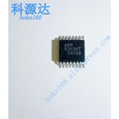 10pcs/lot AK5353VT TSSOP16 AK5353 AKM5353VT 5353 In Stock