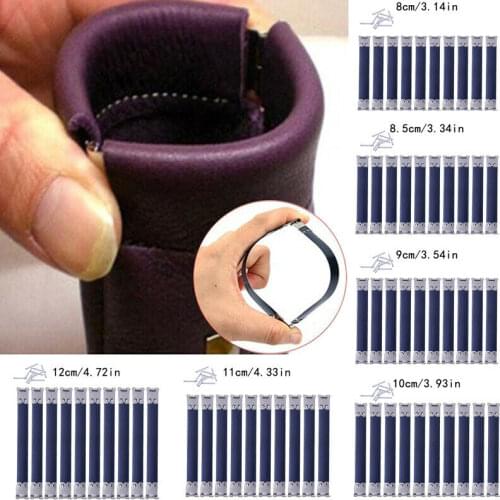 100PCs/set Metal Internal Frame Clasp Lock For Purse Vintage Internal Flex Handbag Handle DIY Craft Coin Purse Bag Accessories