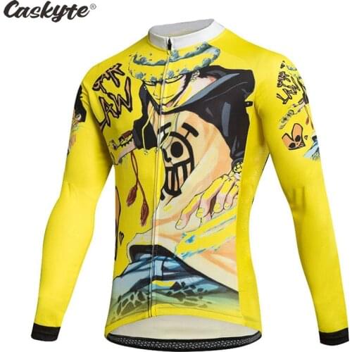 2021 Cycling Jacket Quick Dry Cycling Jersey Long Sleeve Summer Spring Breathable Mens Shirt Bicycle Wear Racing Tops Clothing