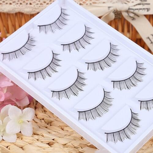 5Pairs 3D Mink Lashes False Eyelashes Natural/Thick Long Eye Lashes Make Up Tools for Eye Beauty Comestics Tool