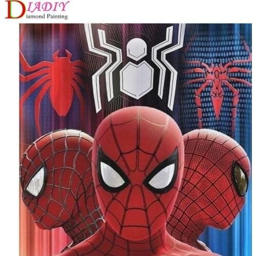 Diy 5D Diamond Painting Cross Stitch Avenger Super Hero Diamond Embroidery Pattern Full Drill Mosaic Home Decor Gift Art
