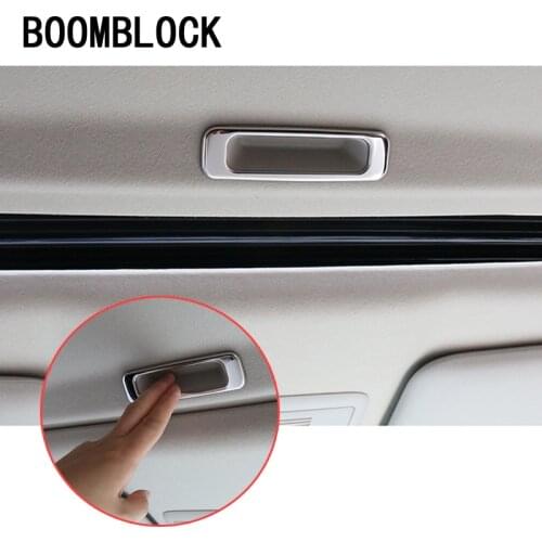Auto Car Styling Stainless Steel Stickers For Honda Civic 2018 2019 2016 2017 10th Civic Roof Sunroof Handle Covers Accessories