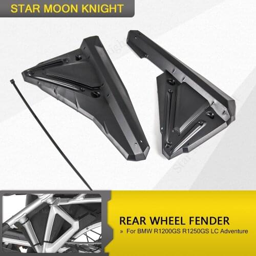 Side Frame Panel Splash Guard Pillion Footrest Holder Fender Mudguard Extension Protector Cover For BMW R1200GS R1250GS LC Adv