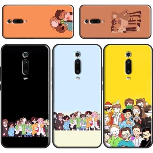 Dream Smp Team Phone Case For Xiaomi Mi 11 Ultra 9 10 Lite A3 9T 10T Pro Cover For POCO X3 F3 F2 M3 Pro