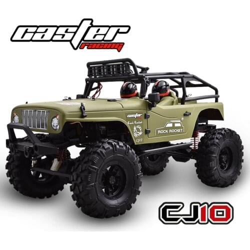 CJ10-18-RTR Caster 1/10 RC Car Rock Rocket - Brushed Power