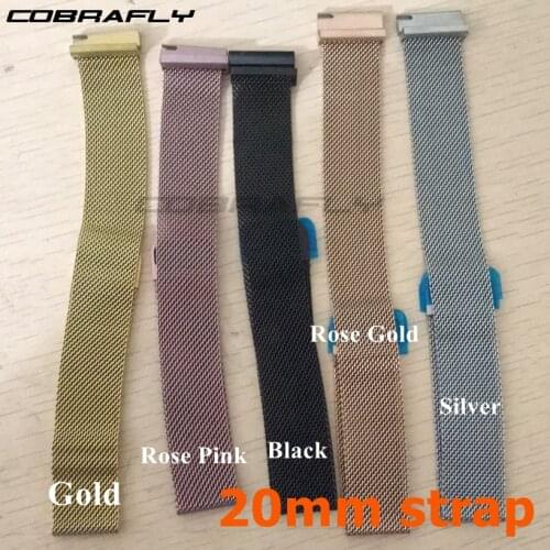 COBRAFLY 100% Original W8 P8 SG2 S20 Smart Watch Strap Metal Strap for W8 P8 Wristband Belt Sport Fitness Bracelet Accessorie