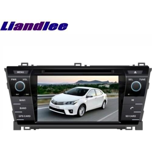For Toyota Corolla E170 2013~2018 LiisLee Car Multimedia TV DVD GPS Audio Stereo Hi-Fi Radio Original Style Navigation NAV NAVI