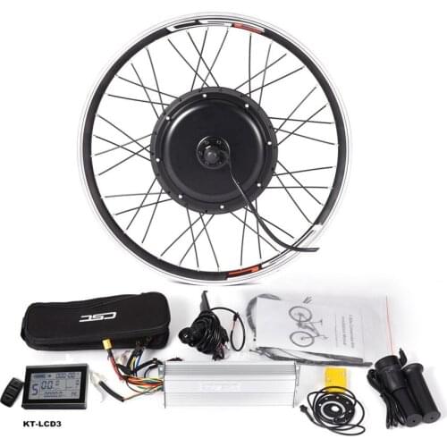 Mountain Electric Bicycle Rear Wheel Conversion Kit Regeneration Function with KT-LCD3 Display Ship From USA/Russia/Spain/China