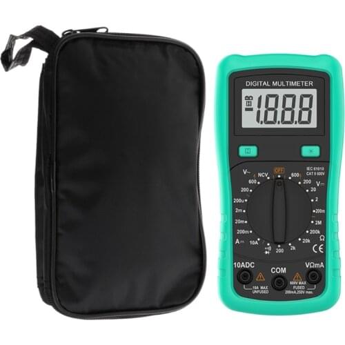 New Multimeter Black Colth Bag 20*12*4cm UT Durable Waterproof Shockproof Soft Case multimeter Holder