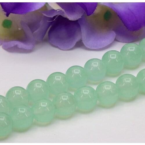 New fashion!Light green aventurine 8mm round shape loose beads 15inch DIY stone suitable bracelet&necklace jewelry making
