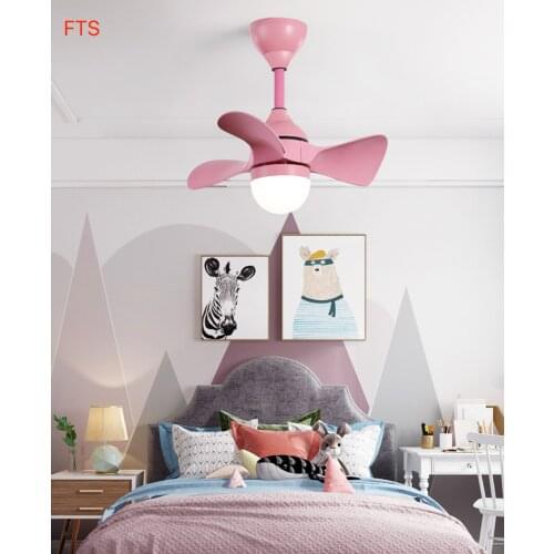 Nordic ceiling fan light restaurant simple remote control American European style living room bedroom electric fan chandelier
