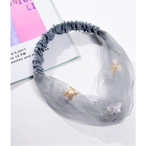 Bohemian Hair Bands Print Headbands Fashion Women Girls Summer Vintage Cross Turban Bandage Bandanas HairBands Hair Accessories