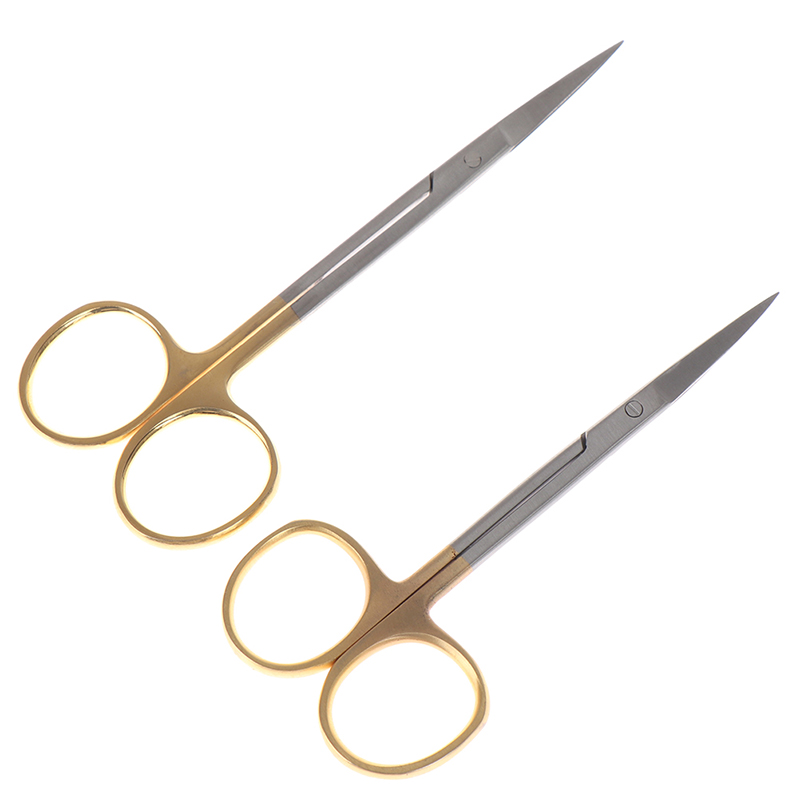 Dental Surgical Eye Double Eyelid Scissors Beauty Scissors Cut Tissue Scissors 12*4.5cm