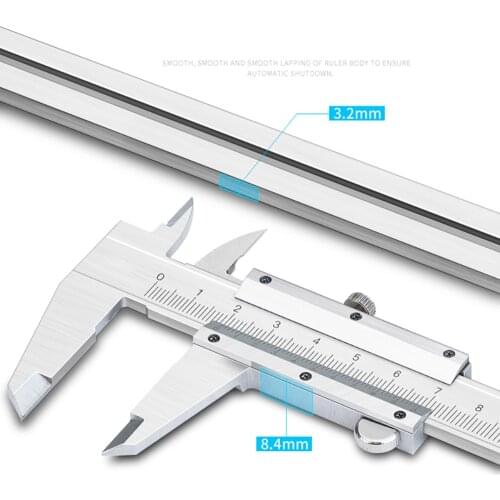 Digital Metal Caliper Stainless Steel Vernier Calipers Electronic Micrometer Ruler Depth Measuring Tool Gauge Instrument 0-150mm