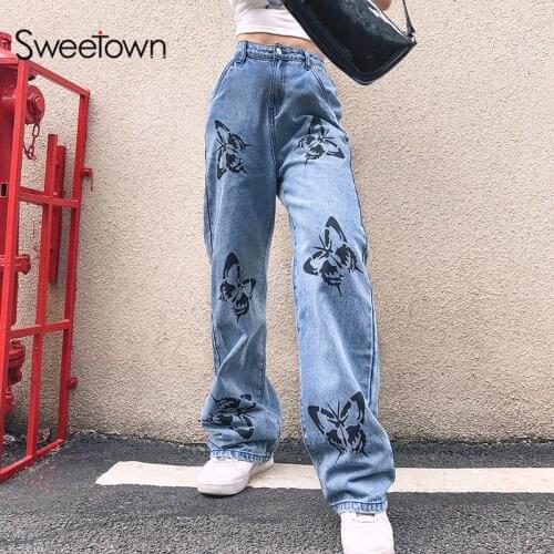 Sweetown Women's Wide Trousers