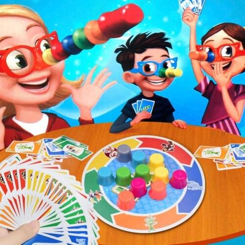 Funny Novelty Entertainment Tricky Desktop Game Parent-Child Interactive Toys Who Lies Long Nose Punished Toys