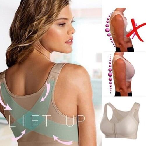 Ladies Posture Corrector Lift Up Bra Women X-bra Breathable Comfortable Underwear Shockproof Support Fitness Bras High Sport Bra