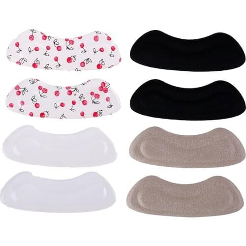 1Pair Silicone Gel Women Heel Inserts protector Shoe Insert Pad Insole Cushion Foot feet Care