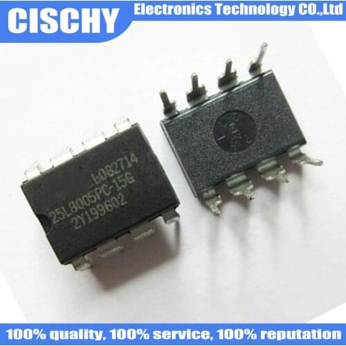 1pcs/lot MX25L8005PC-15G MX25L8005PC DIP-8 8MBit 1MB SPI BIOS memory chip In Stock