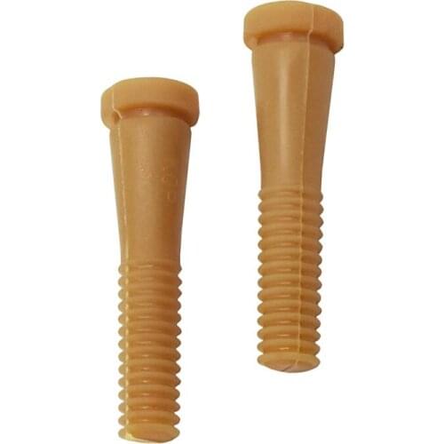 20 pcs Poultry Rubber Rod Pigeon Quail Length 100mm Rubber Plucking Fingers Removal Machine Glue Stick Plucker