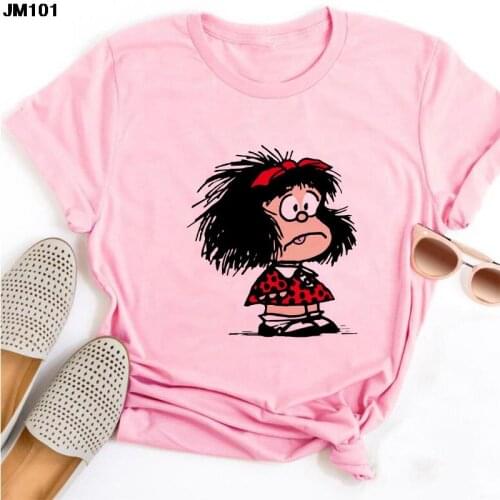 Kawaii Anime Womens Printed T-shirt Summer Fashion Ladies Pink Tops Short Sleeve T Shirt Harajuku Casual Female Clothing Tshirt