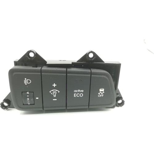 Lighting control variable resistance assembly OFF button ECO button switch FOR Hyundai Elantra MD 2011-2015
