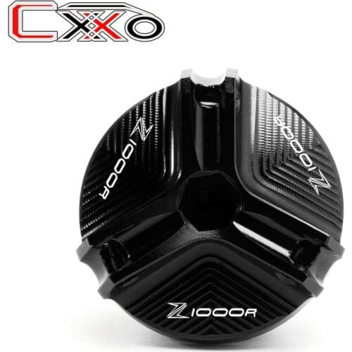 For Kawasaki Z1000R Z1000 2010-2017 2020 2019 2018 Motorcycle Accessorries Alumium Oil filter Cap Engine Oil Plug cover