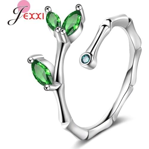 Hot Sale 925 Sterling Silver Bud Rings For Women Girls Fashion Party Jewelry Accessory Good Quality Statement Wedding Bands