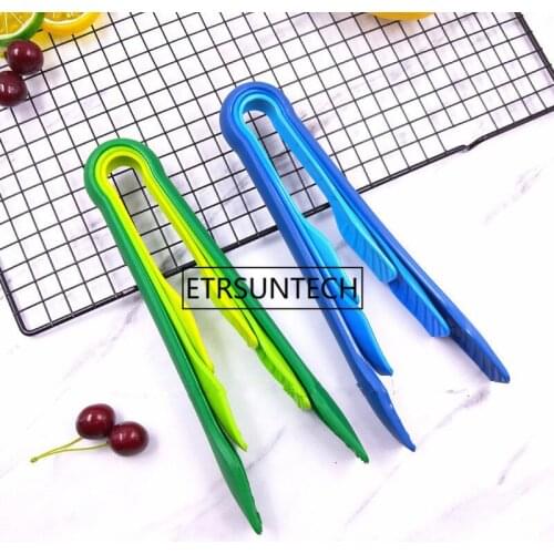50Set Plastic Meat Barbecue Clip Anti-scalding Bread Food Clip Grilling Cooking Kitchen Tongs Clip Set Tool