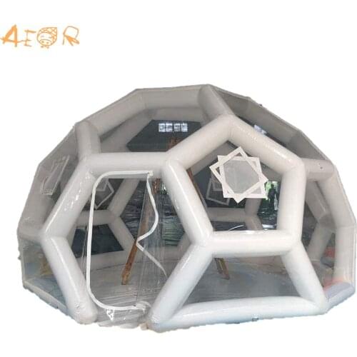 3M/4M/5M Outdoor Bubble Tent for Camping PVC Bubble Tree Tent/Igloo Tent Hot Air Pump Tunnels Tents Play House Toys for Kids