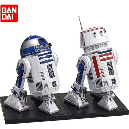 New Bandai Star Wars 1/12 The Force Awakens R2-D2 R5-D4 Tetrobot and Co Assembly Model Moving Doll Decorations