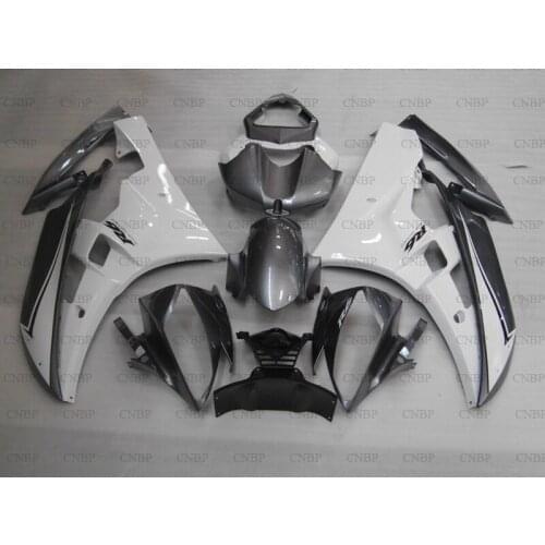 YZFR6 2006 - 2007 Fairings YZF600 R6 2006 Bodywork YZF R6 07 Silvery White Abs Fairing