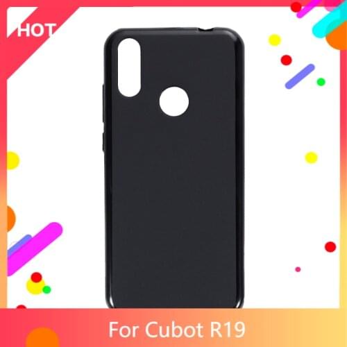 R19 Case Matte Soft Silicone TPU Back Cover For Cubot R19 Phone Case Slim shockproof