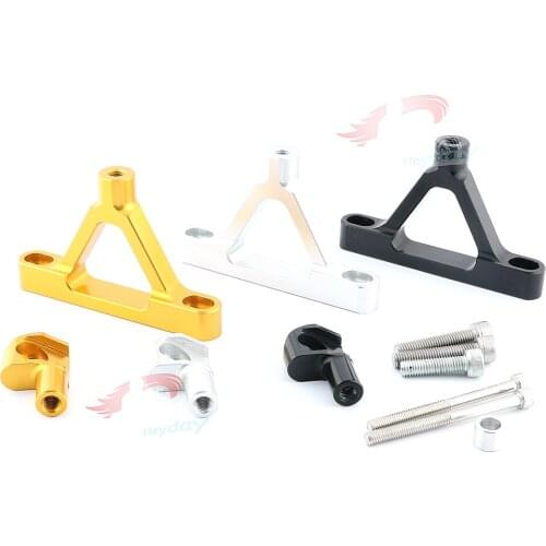 For KAWASAKI NINJA EX300 NINJA300 2013-2016 Adjustable Steering Stabilizer Damper Bracket Mount Kit