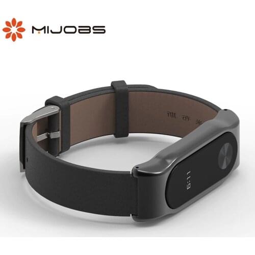 Strap for Xiaomi Mi Band 2 Genuine Leather Bracelet for Xiomi Miband 2 Wristbands Correas for Smart Watches Pulseira Watchband