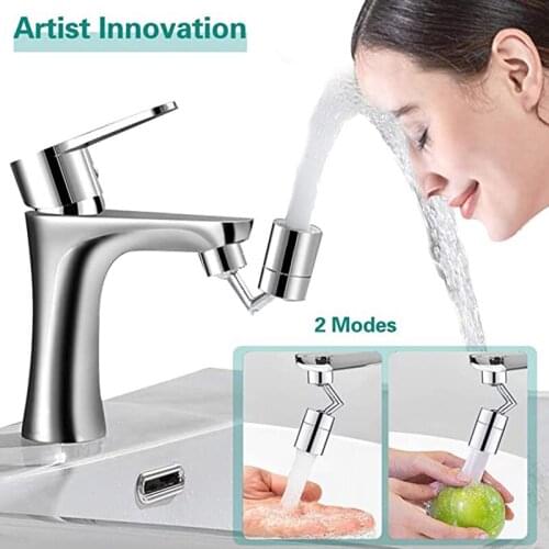 720 Degrees Universal Splash Filter Faucet Spray Head Anti Splash Filter Faucet Extender Movable Kitchen Tap water Saving Nozzle