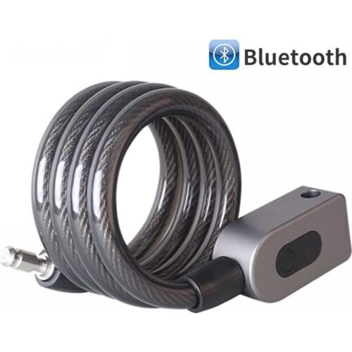 Bicycle Smart Bluetooth Locks Phone APP Control Anti Theft Chain Lock for Bike Motorcycle