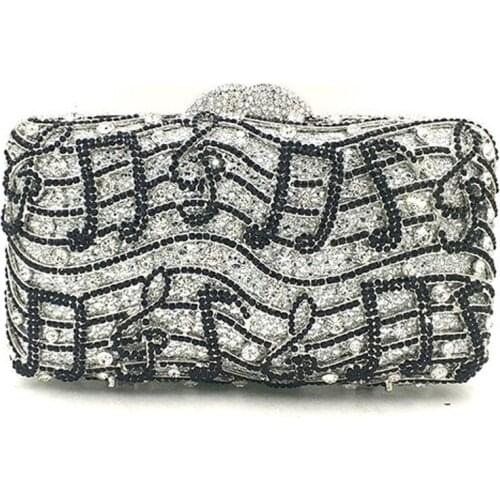 Yellow Hollow Out Women red Crystal Clutch purse Evening Bags Diamond Metal Minaudiere Handbags Wedding Cocktail Dinner Purses