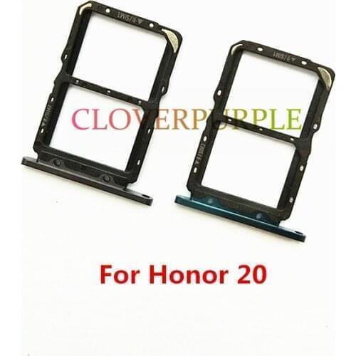 1x SIM Card Tray Slot Holder Slot Adapter Replacement Part for Huawei Honor 20