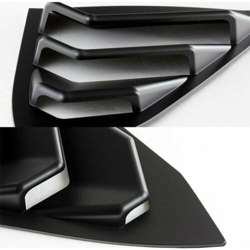 2 pcs/set For 2016-2019 Honda Civic Ten Generationrear Window Decoration Window Blinds Car-styling Parts