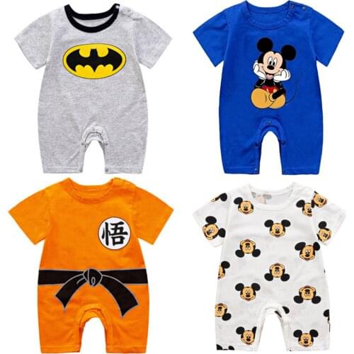 Newborn Summer Baby rompers cotton Infant baby Girls boys Jumpsuit 0-24 Month boys girls clothes baby Rompers Cheap stuff